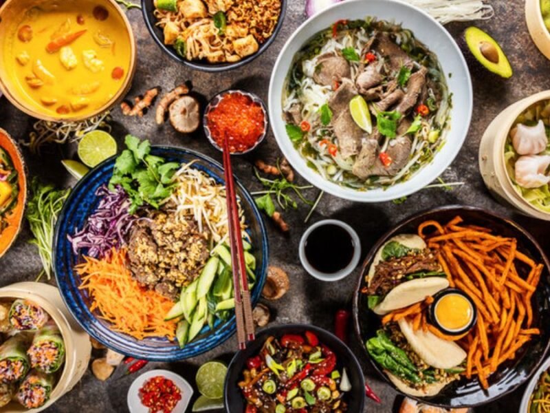 Types of Food, Global world Cuisine