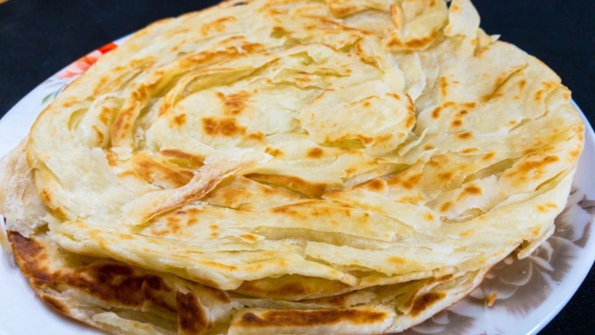 Laccha paratha or Lachha Paratha