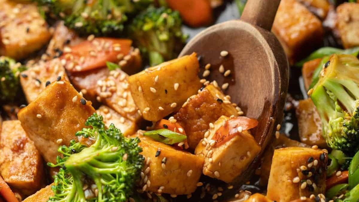 Best Vegan Meal | Tofu Stir Fry | High Protein Vegan Meal