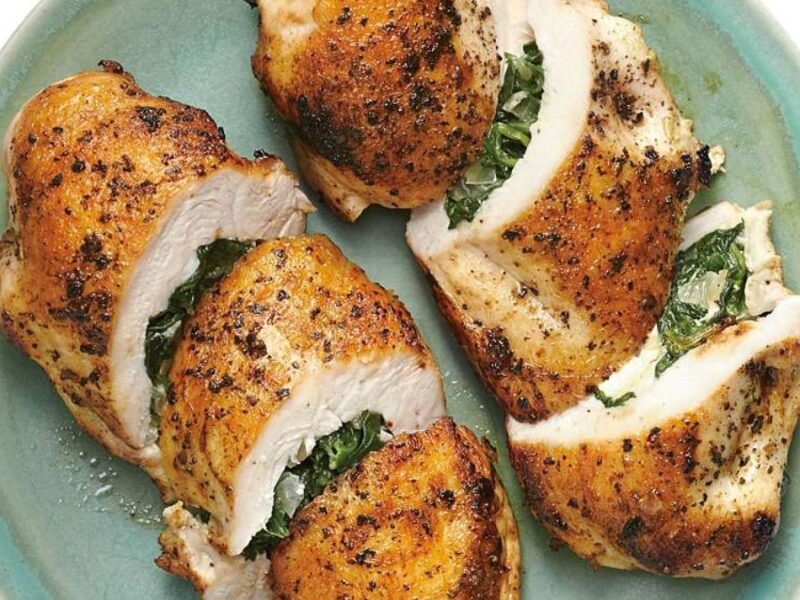 spinach and feta stuffed chicken breast, bakaasur, bakasur, foodie, blogs,