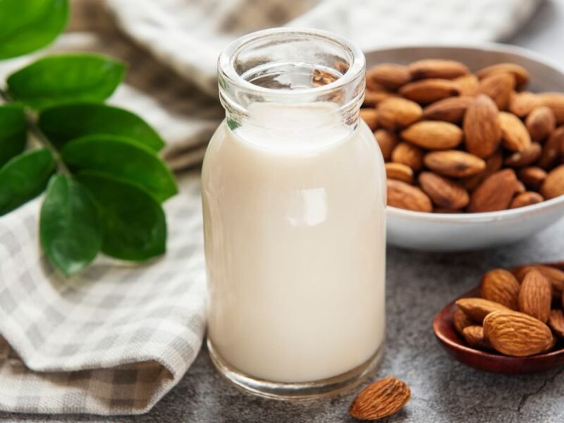 Almond Milk, how to use plant based almond milk, how to make plant based almond milk,