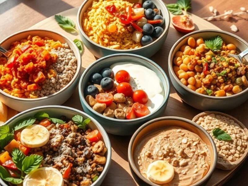 Healthy Vegan Breakfast Bowls Ready in 10 Minutes