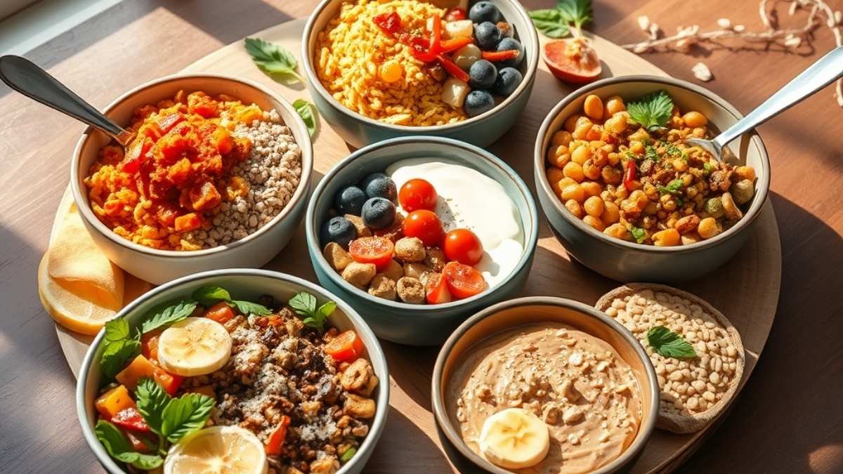 Healthy Vegan Breakfast Bowls Ready in 10 Minutes
